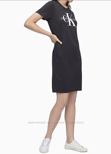 Платье футболка calvin klein