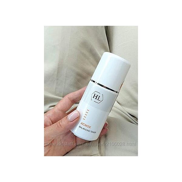 Балансувальний тонік для обличчя Balancing toner acnox plus holy land 