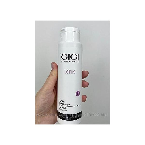 Lotus toner gigi  очищуючий тонік для обличчя
