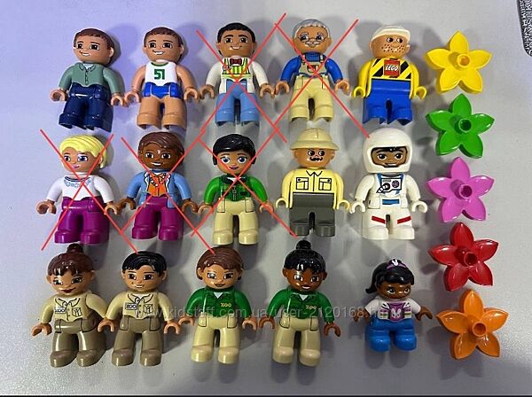 Lego Duplo фигурки , человечки Лего дупло, оригинал