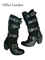 Кожаные сапожки казаки Office London Оргинал