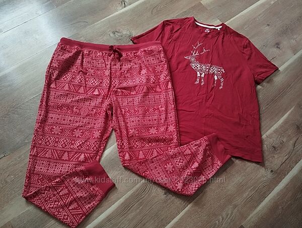  Новорічна піжама від M&S 52-54 розмір