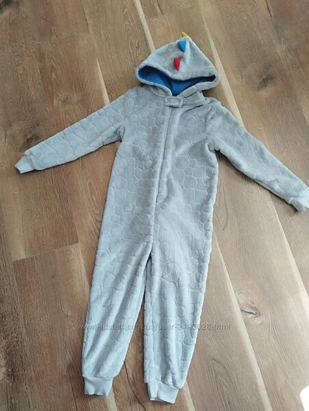 Теплий плюшевий кігурумі на 4-5 років