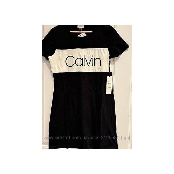 Плаття-футболка літня, бавовна, calvin klein , оригінал, нове з бірками.