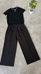 Брюки палацо щирокі, dkny, оригінал, нові з бірками