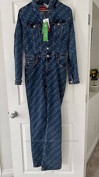 Джинсовий жіночій комбез guess, оригінал, новий з бірками,