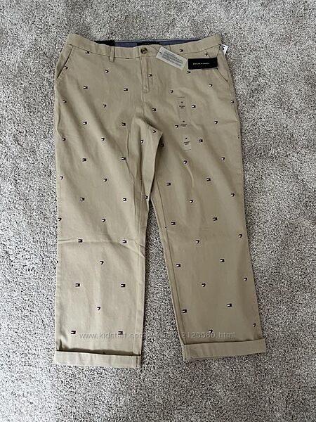Брюки бавовняни, tommy hilfiger, томмі хілфігер, оригінал, нові з бірками.