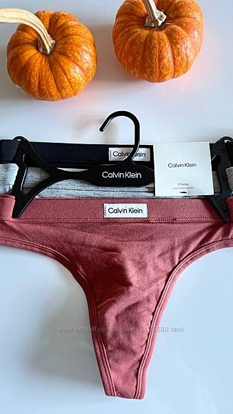 Набір трусиків жіночій, calvin klein/ кельвін кляін, нові з бірками. оригін