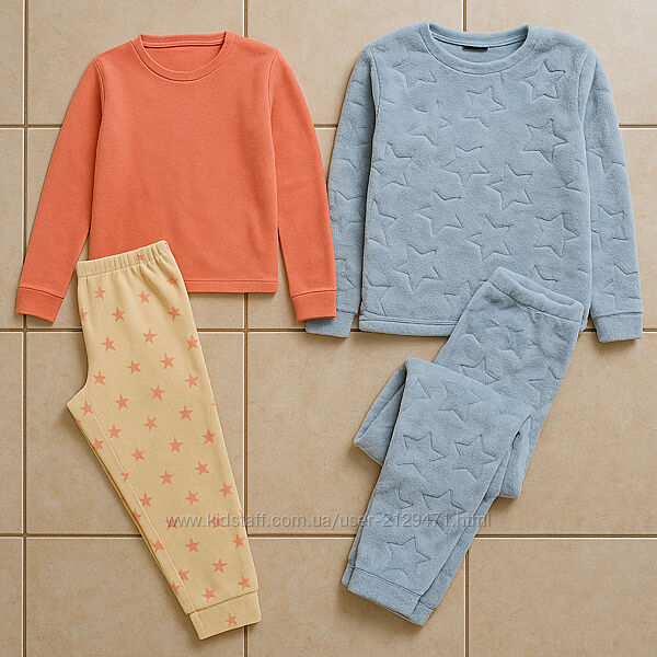 Німеччина. Pepperts Флісова піжама з зірками Супер - тепла піжама. хто знає