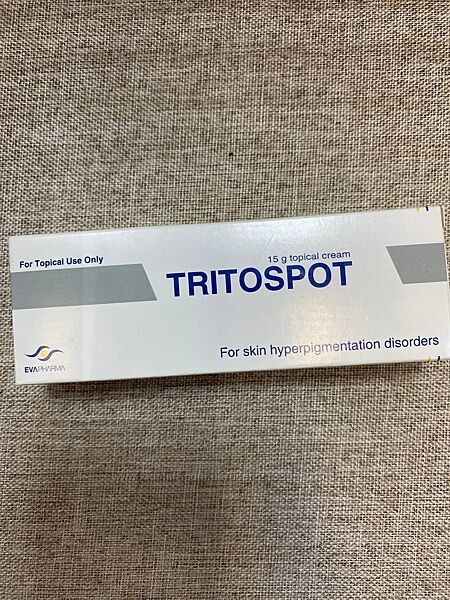  Крем от пигментациии кожи египет tritospot крем від пігментних плям єгипет