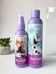 Дитяча косметика  по догляду Avon, спрей, гель, шампунь, ейвон Фрозен