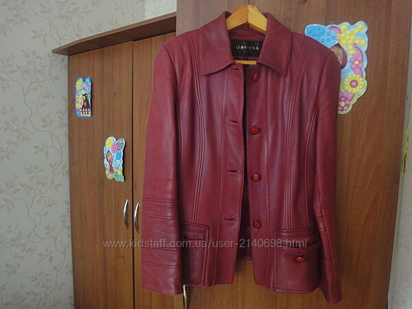 Куртка кожаная женская 44-46 размер