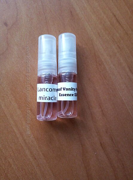 Духи Miracle и Аrmaf Vanity Femme Essence