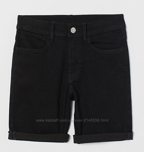 Джинсові шорти H&M Slim fit р. 11-12, 12-13 років.