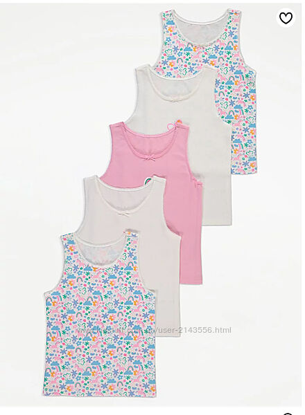 Набір майок George р. 1,5-2 роки.