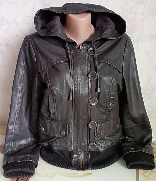 Куртка жіноча шкіряна River Island 