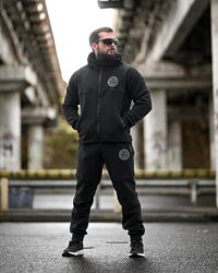 Зимовий флісовий костюм руни Руни чорний ВТ6895K6 11 - 00