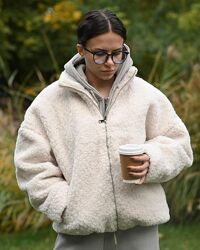 Жіноча куртка lamb барашек ВТ67949 - 01