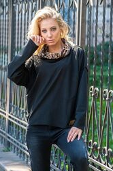 Теплое стильное худи в стиле oversize