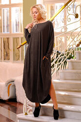 стильное модное нарядное платье в стиле оверсайз