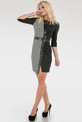 Стильное модное нарядное короткое платье