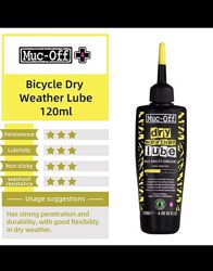 Мастило для ланцюга Muc-Off Bicycle Dry Weather Lube 120ml