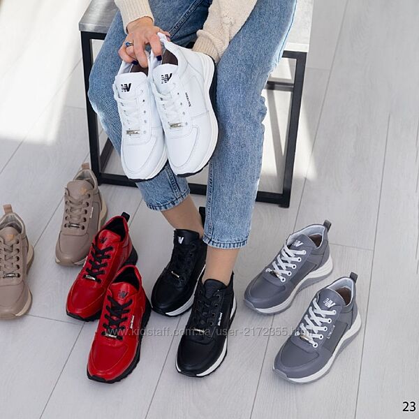 Жіночі кросівки демі всередині байка