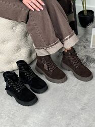 Стильні демісозонні черевики на флісі