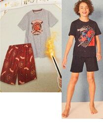 146-152 зр. , 10-12 р. Disney. Літній комплект або піжама Spiderman та Harry