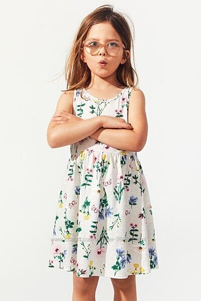 Летнее платье H&M для девочки 2-4 года
