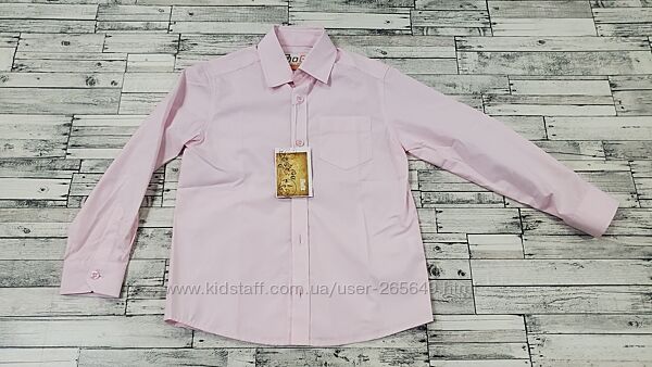 Нежно-Розовая рубашка BoGi р.110-146