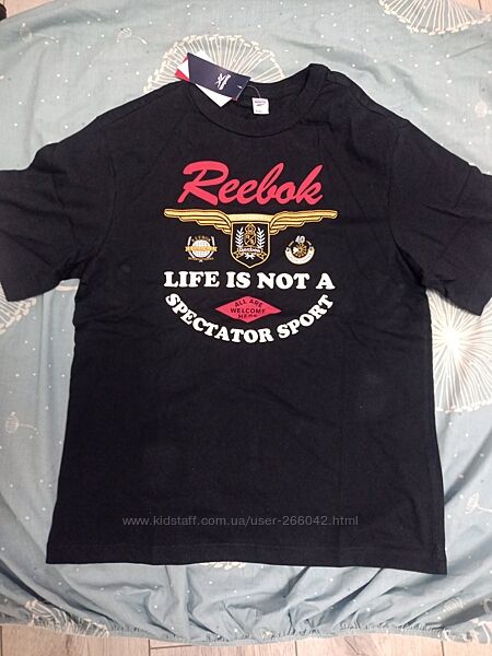 Фірмова футболка REEBOK. Куплена у Британії.