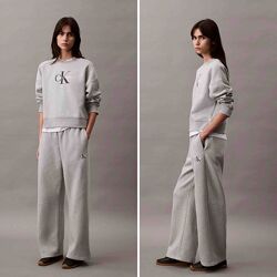 Жіночі широкі брюки на флісі Calvin Klein, розмір SM