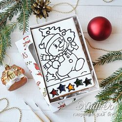 Пряничные раскраски nadivosweet