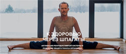 К здоровью через шпагаты Леонид Гарценштейн