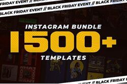 1500 Шаблонов Для Инстаграм  Instagram Bundle dealjumbo