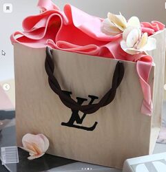 Торт в  бумажном пакете Ксения ПаниМарципани