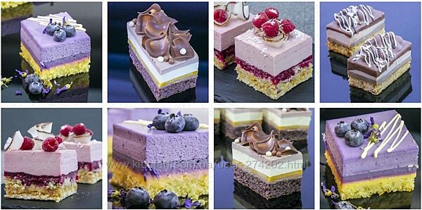 Pastry School Нарезные пирожные. Самостоятельно