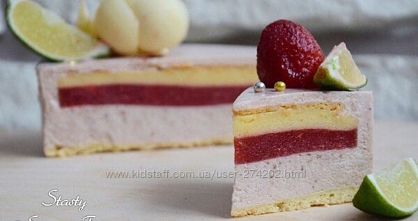 Муссовый торт Spring Strawberry Стася Васильева