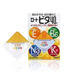 Японские капли для глаз Rohto Vita 40a с витаминами и аминокислотами