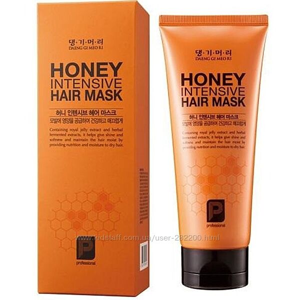 Интенсивная медовая маска для волос Daeng Gi Meo Ri Honey Intensive Hair 