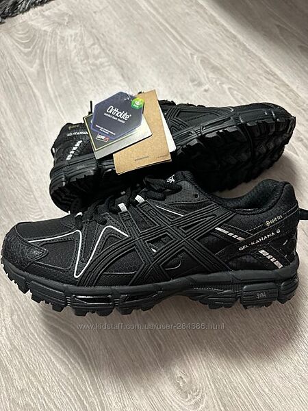 Чоловічі зимові кросівки Asics Gel-Kahana 8 GORE-TEX Black White