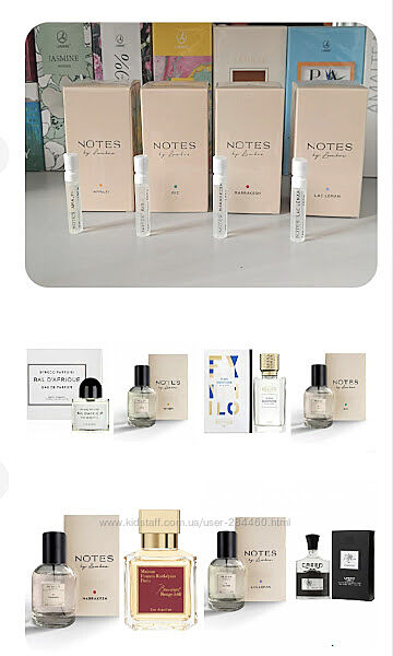 Пробнік тестер мініатюра нішеві парфуми rio marakech amalfi lacleman lambre