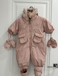 Теплий дівчачий костюмчик