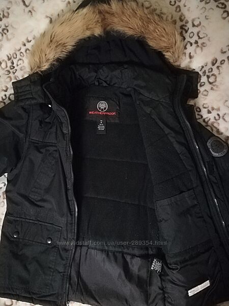 Зимняя теплая куртка рост  145см - 150см