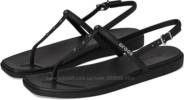 Жіночі босоніжки Crocs Miami Studded Thong Sandal оригінал w6. w7